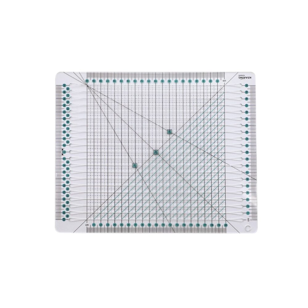 Fabric Cutting Ruler 20*20cm BY F&A